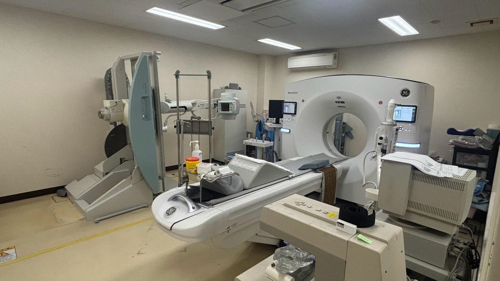 N病院のCT検査装置を備えた検査室